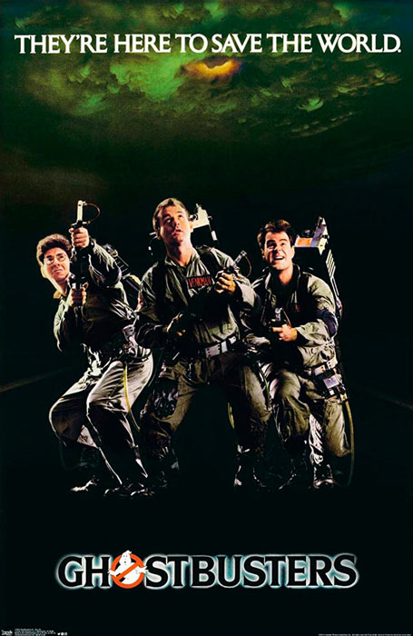 Ghostbusters 1984 movie poster