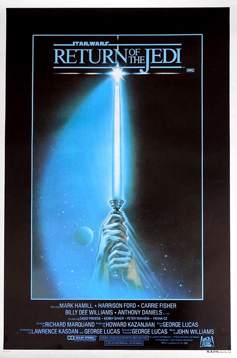 Return of the Jedi movie poster