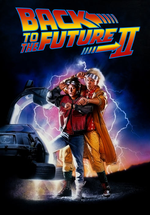 Back to the Future II movie poster