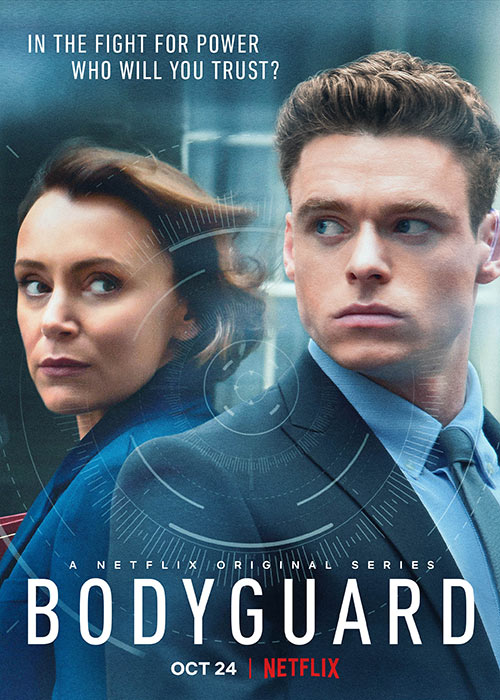 Bodyguard BBC Netflix series poster.