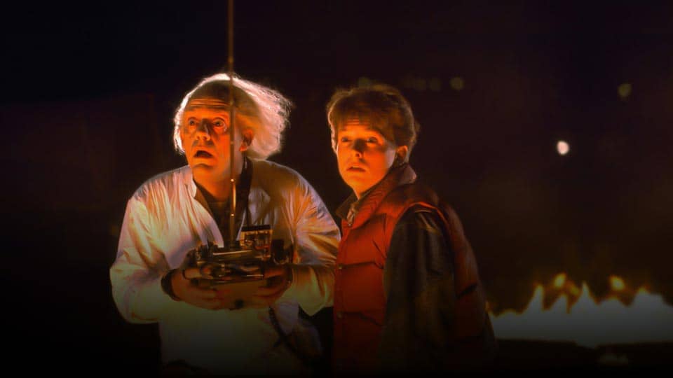 The Back to the Future screenplay and script