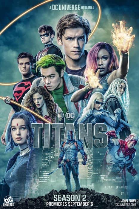 The Titans season 2 TV show poster