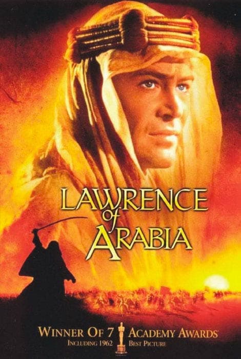 The Lawrence of Arabia movie poster