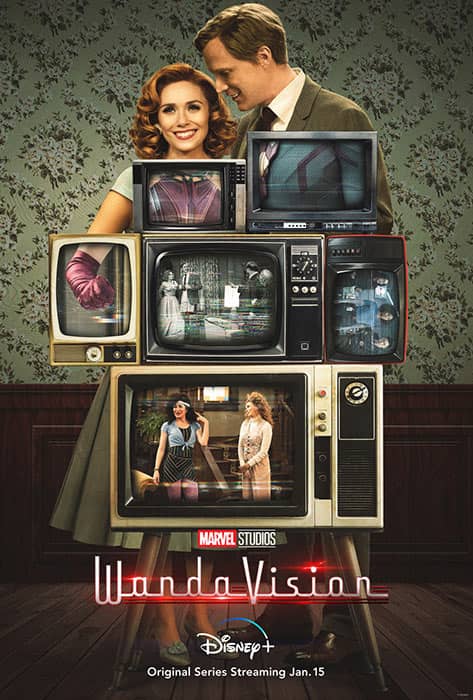 The WandaVision series poster