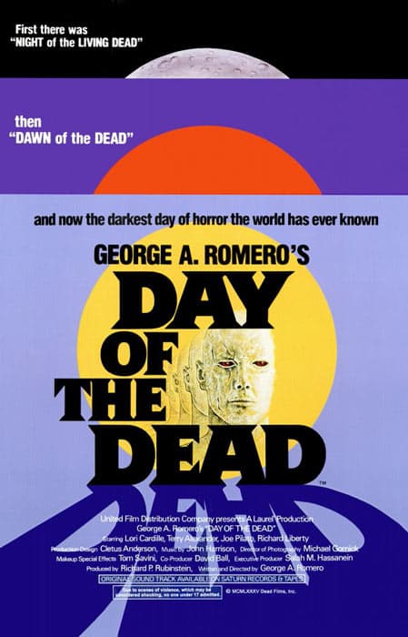 The Day of the Dead movie poster