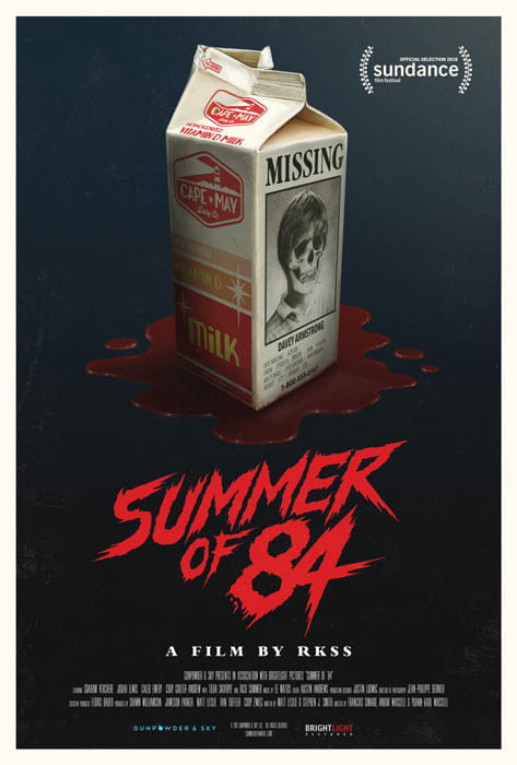 The Summer of 84 movie poster