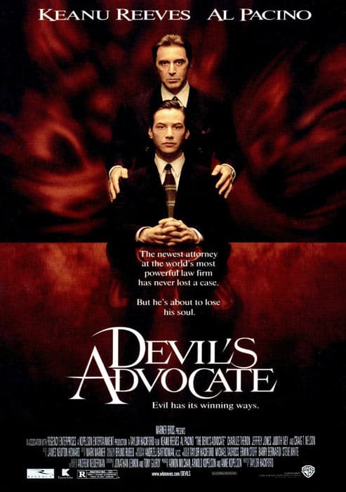 The Devil's Advocate movie poster