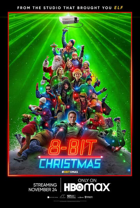 8-Bit Christmas movie poster