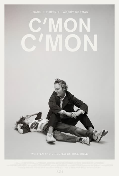 C'mon C'mon movie poster for the screenplay