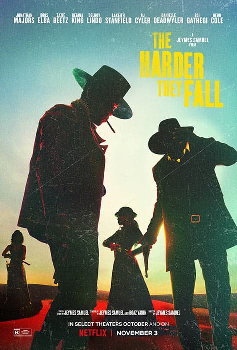 The Harder They Fall movie poster