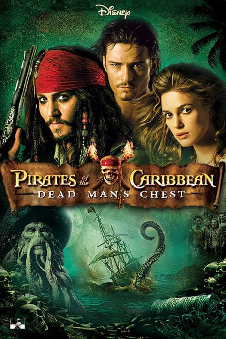 Pirates of the Caribbean Dead Man's Chest screenplay script poster