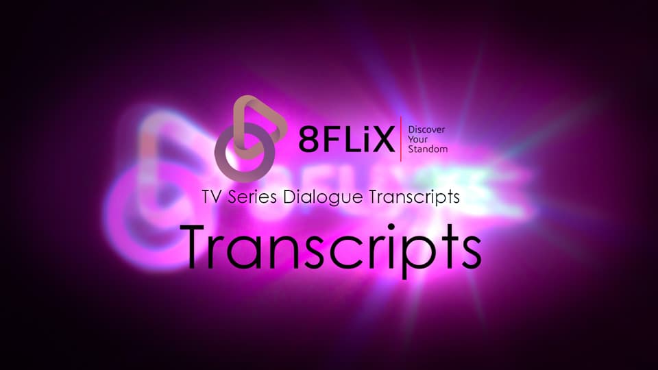 A transcript is a written log of one's thoughts and speech.