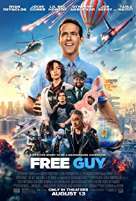 Free Guy small movie poster.