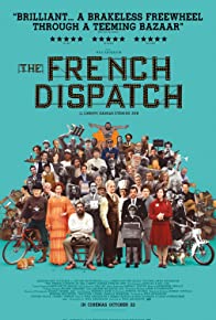 The French Dispatch small movie poster.