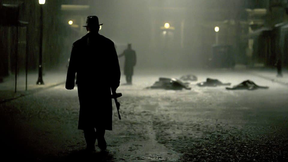 Road to Perdition screenplay image with Tom Hanks.