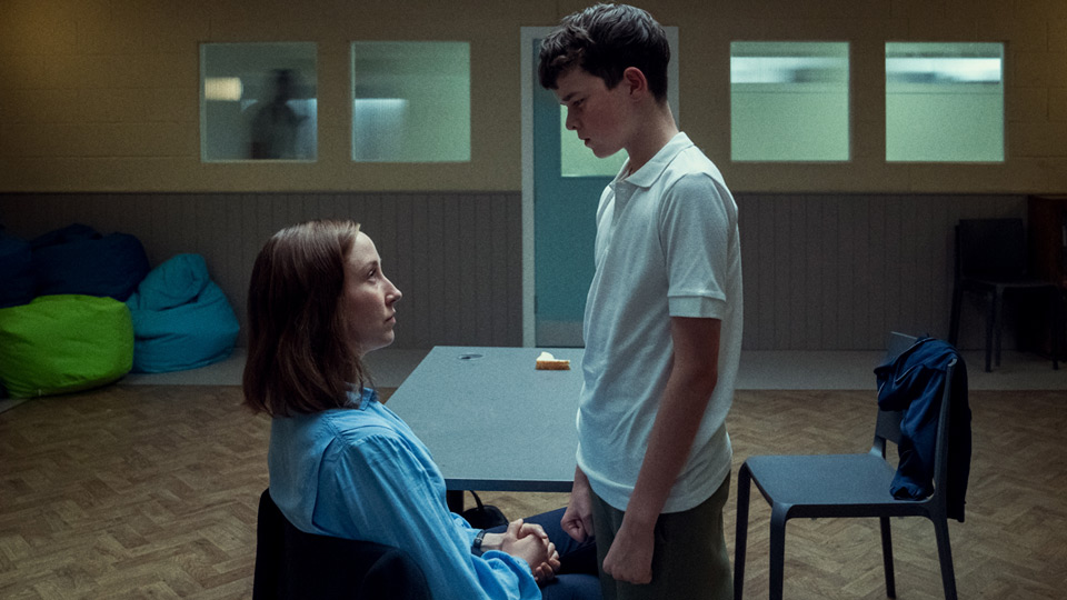 Still image from the Netflix series 'Adolescence', representing the episode 3 teleplay.