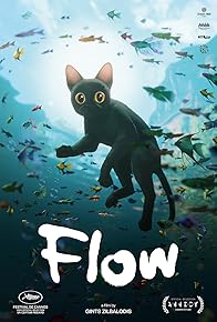 Flow-2024-screenplay-poster-tt4772188-196x290 Image of the 'Flow' movie poster, representing the screenplay.