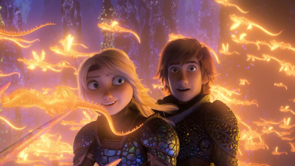 Still image from the movie 'How to Train Your Dragon: The Hidden World', representing the screenplay.