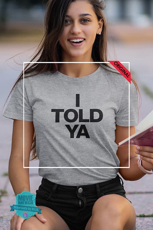 Challengers Summer Tee 'I Told Ya' by Zendaya.