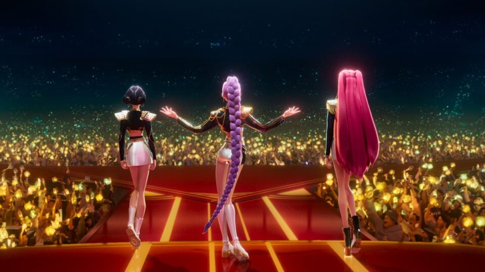 Image from the 2025 film KPop Demon Hunters screenplay download.