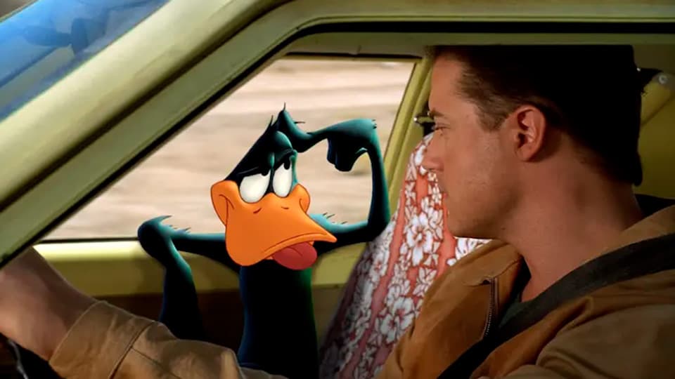 Still image from the 'Looney Tunes: Back in Action' movie, representing the screenplay.