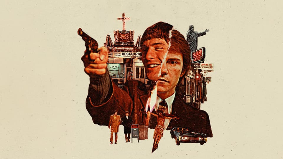 Still image from the 1973 movie 'Mean Streets', representing the screenplay.