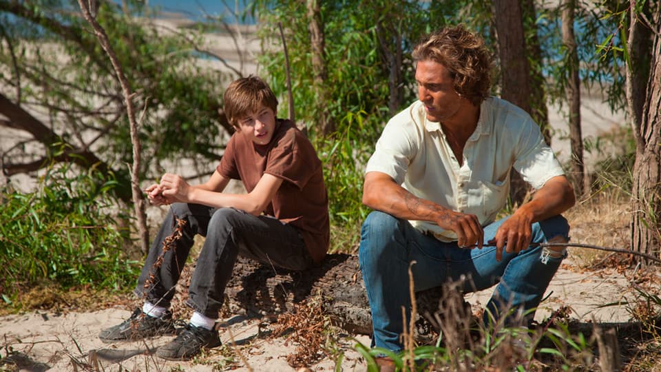 Still image from the 2012 movie 'Mud', representing the screenplay.