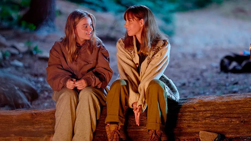 Still image from the movie 'My Old Ass', representing the screenplay.