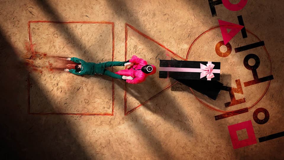 Still image from the series Squid Game Season 1, representing the transcripts.