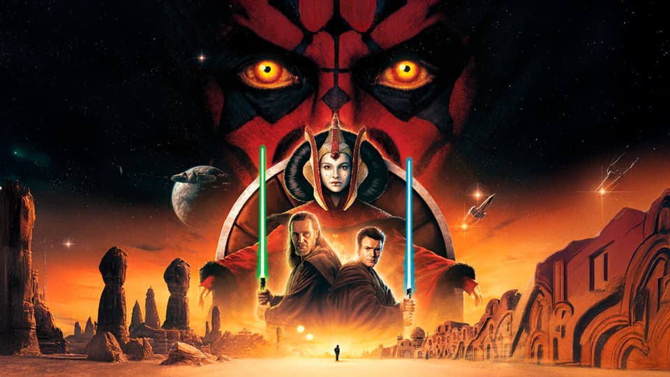Still image from the movie 'Star Wars: Episode I - The Phantom Menace', representing the screenplay.
