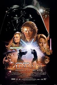 Star-Wars-Episode-III-Revenge-of-the-Sith-2005-screenplay-poster-tt0121766-196x290 Image of the 'Star Wars: Episode III - Revenge of the Sith' movie poster, representing the screenplay.