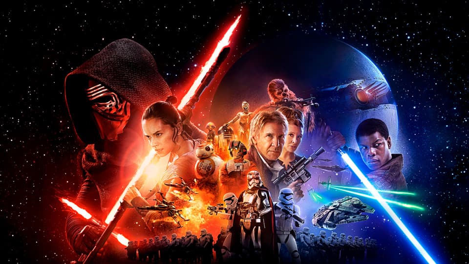Still image from 'Star Wars: Episode VII - The Force Awakens', representing the screenplay.