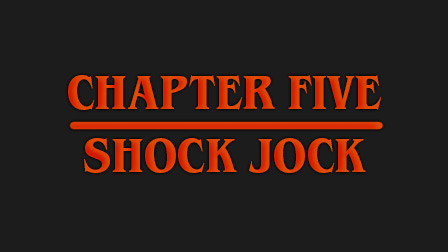 Thumbnail image of Stranger Things 5 Chapter Five Shock Jock episode title.