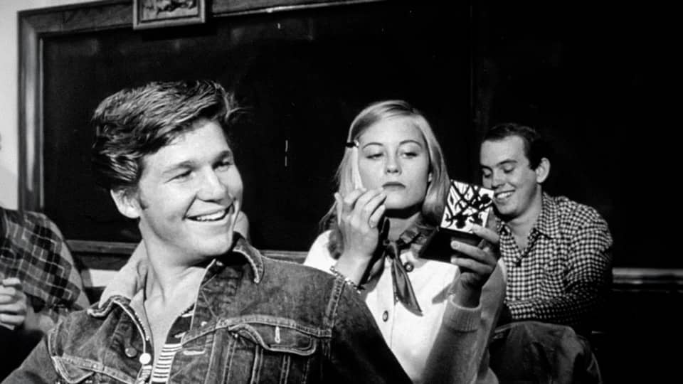 Still image from the movie 'The Last Picture Show', representing the screenplay.