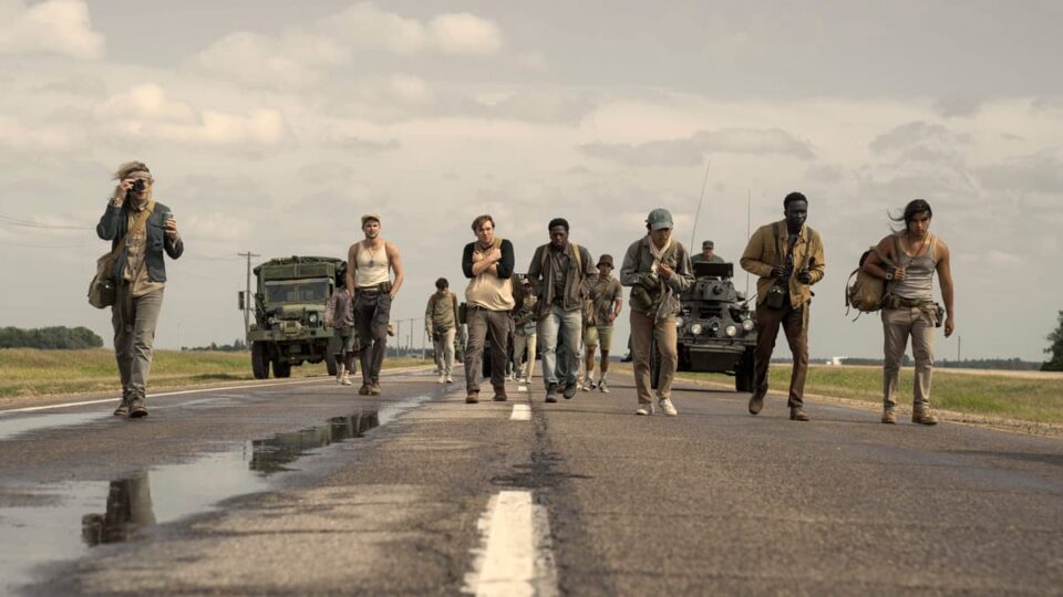 Image from the 2025 film The Long Walk.