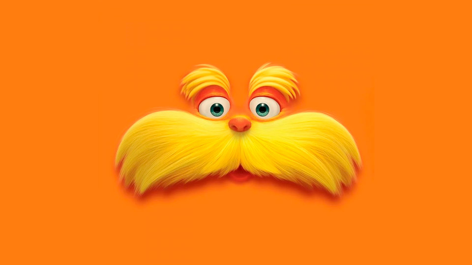 Still image from the animated feature 'The Lorax' representing the screenplay.