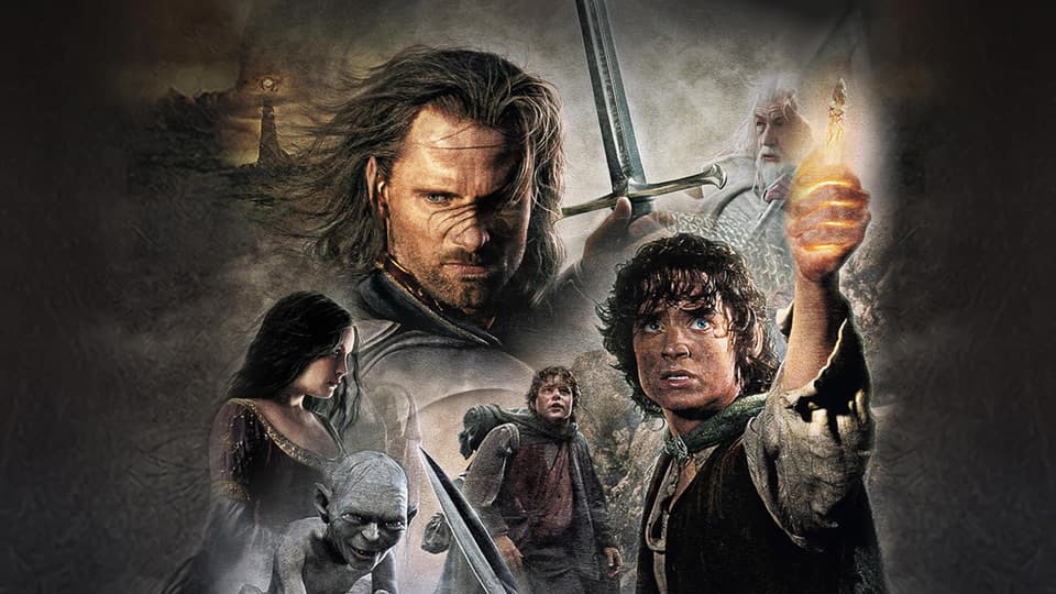 Still image from 'The Lord of the Rings: The Return of the King' movie, representing the screenplay.