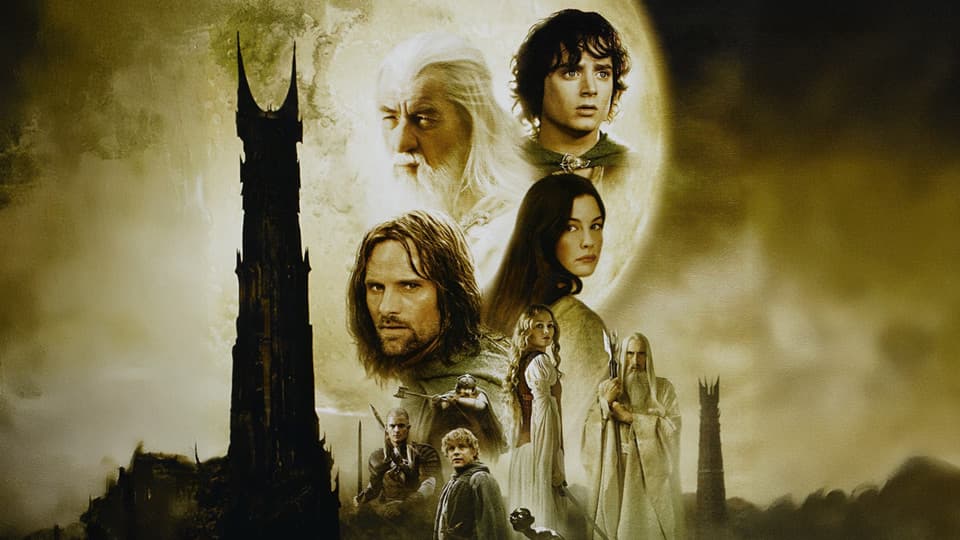Still image from the movie 'The Lord of the Rings: The Two Towers', representing the screenplay.
