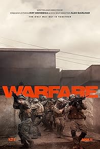 Warfare-2025-screenplay-poster-tt31434639-196x290 Image of the 'Warfare' movie poster, representing the screenplay.