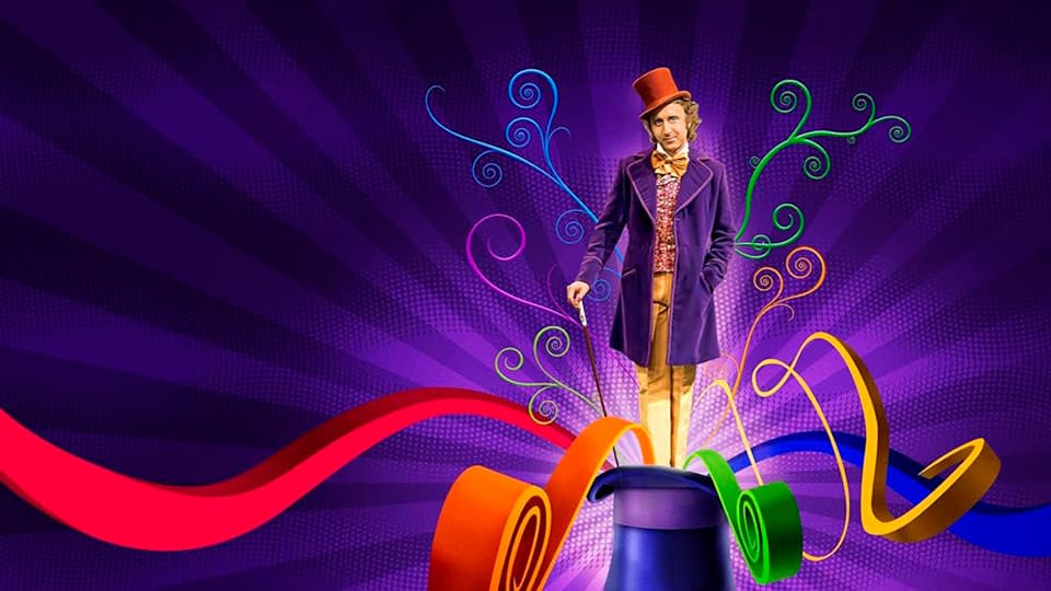 Still image from the 'Willy Wonka & the Chocolate Factory' movie, representing the screenplay.