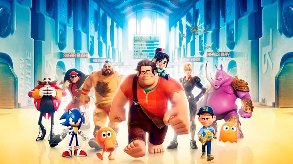 Still image from the movie 'Wreck-It Ralph', representing the screenplay.