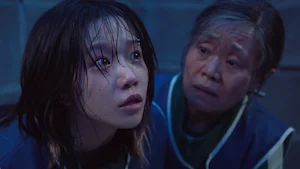 Still image from season 3, episode 2, of the Netflix series Squid Game, representing the transcript 'The Starry Night'.