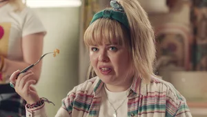 Image from the TV series Derry Girls, season 2 episode 1.