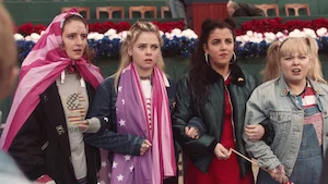Image from the TV series Derry Girls, season 2 episode 6.