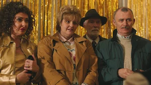 Image from the TV series Derry Girls, season 3 episode 2.